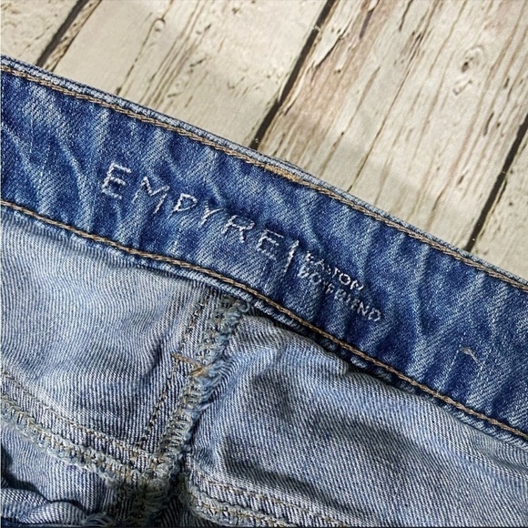 Empyre Easton boyfriend distressed ripped jeans size 0 relaxed low rise - Picture 12 of 12